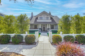 Luxe Backyard Oasis w Hot Tub Firepit Chic Design in South Park Chaparral Charm
